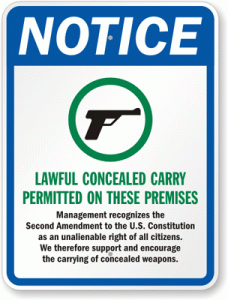 Lawful-Concealed-Weapons-Permitted-Sign-K-8188