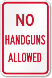 No-handguns-allowed-sign no handguns allowed sign