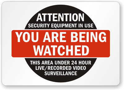 Video-Surveillance-Use-Sign