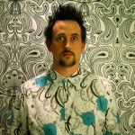 shirt blending into wallpaper