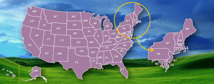 state-by-state trespassing map