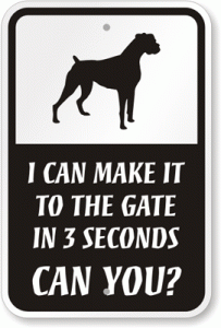 Gate-Security-Sign-K-7050