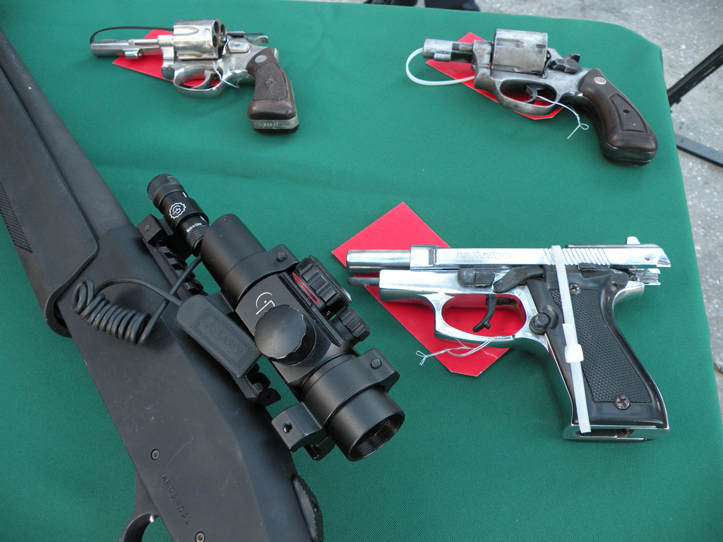 Illegal guns gun control