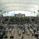 Lines at airport security