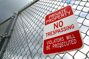 no-tresspassing