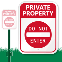 lawnboss-private-property-signs LawnBoss Private Property Sign